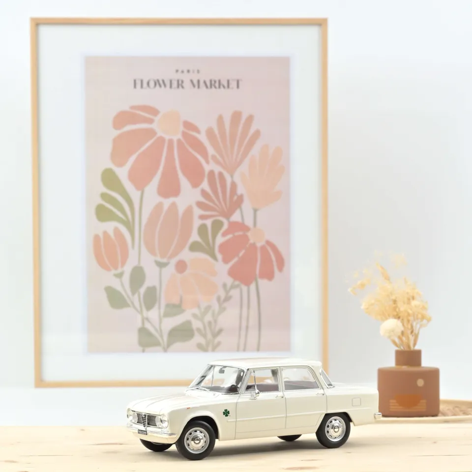 norev-alfa-romeo-giulia-ti-super-1963-modellino-auto-1-18-bianco image 1
