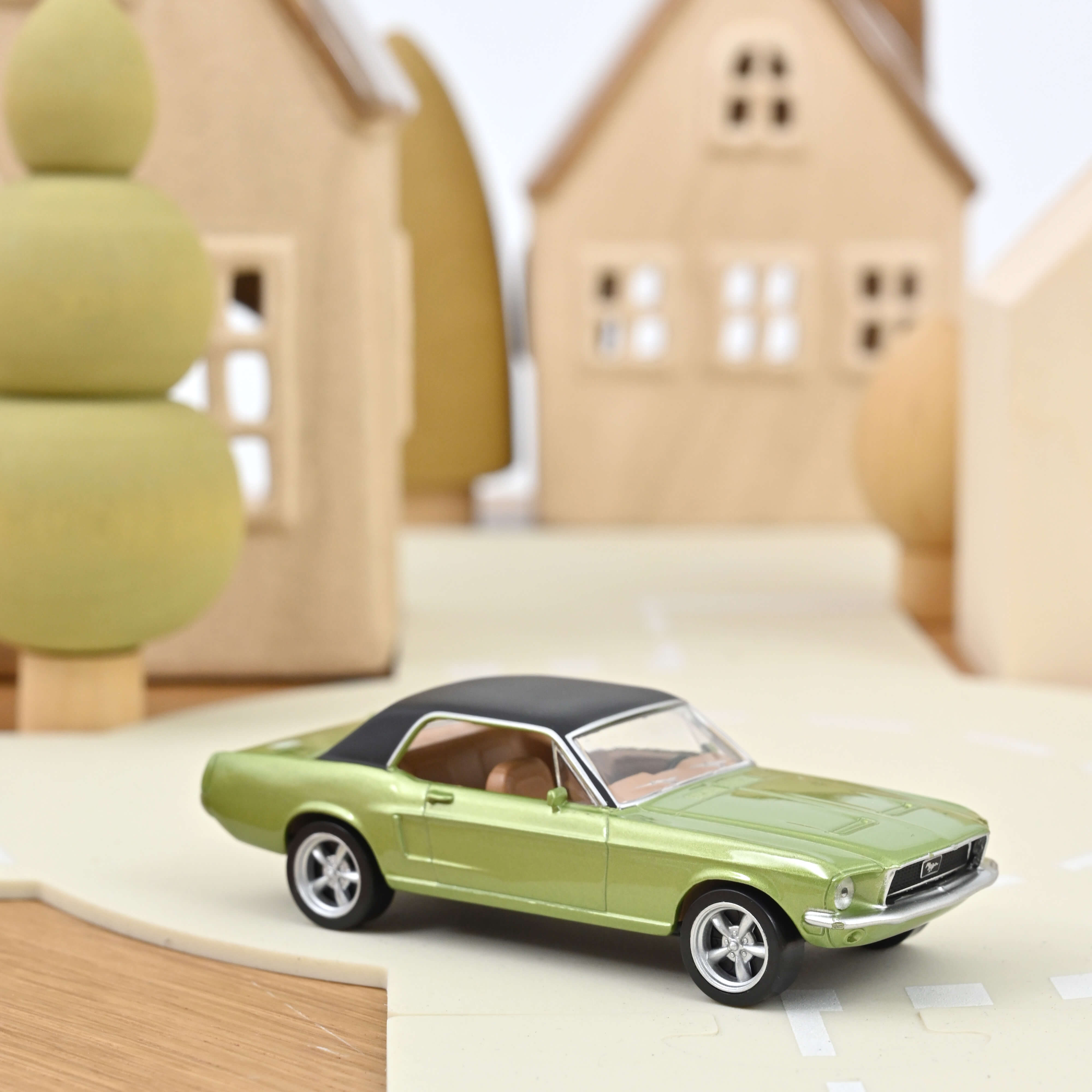 norev-ford-mustang-coup-1968-vert-metallizzato-1-43-jet-car image 1