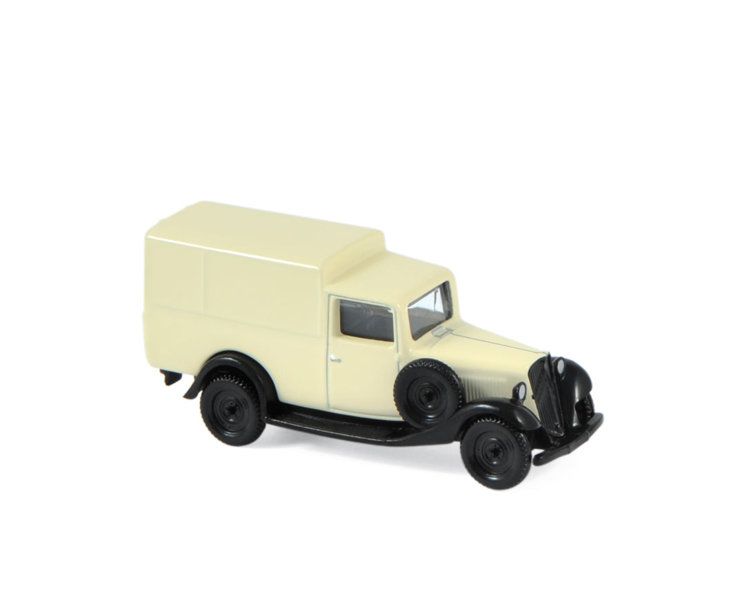 norev-citro-n-u11-truck-1935-modellino-camion-1-87-crema-e-nero image 1