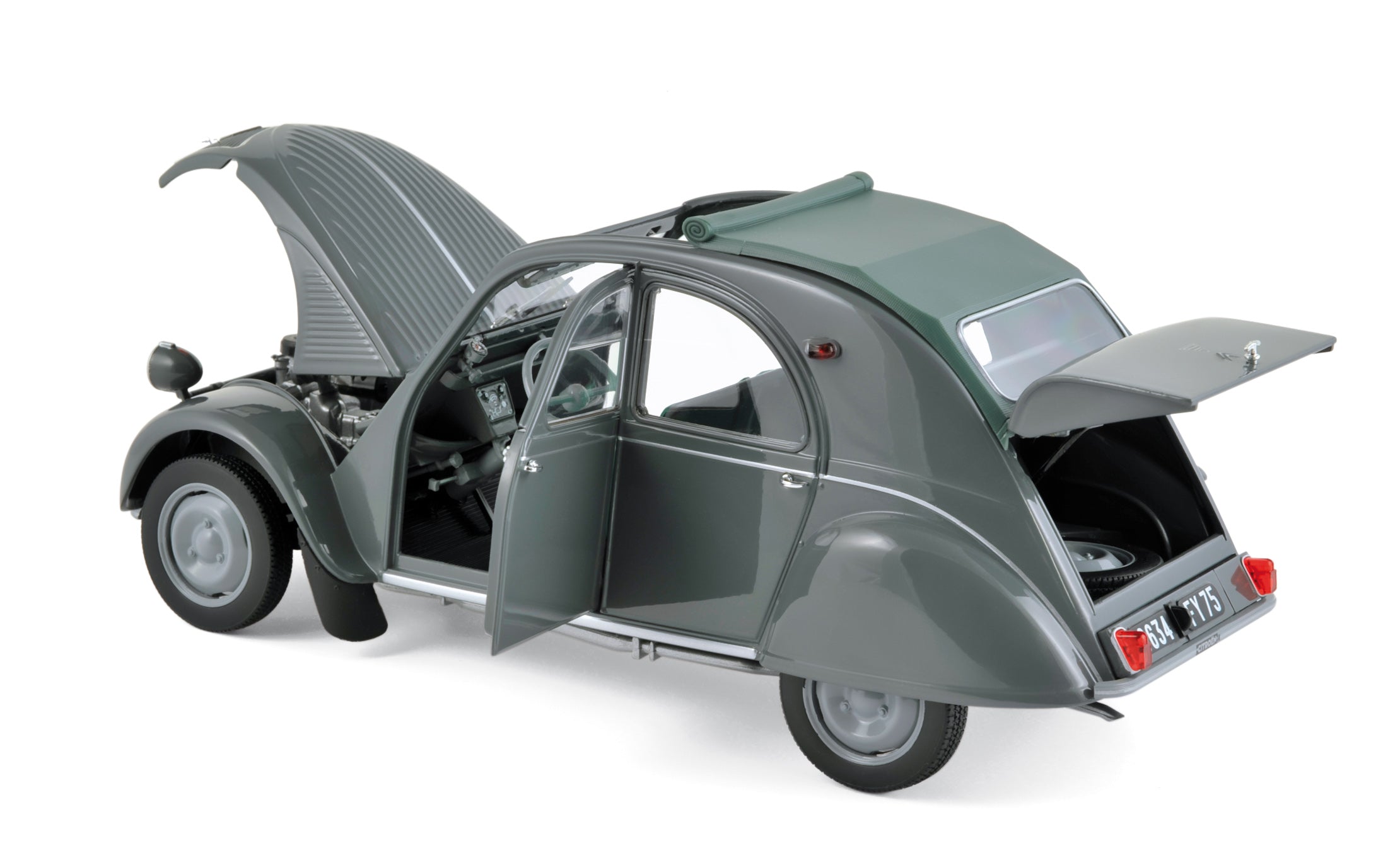 norev-citro-n-2cv-azl-malle-bomb-e-1957-grigia-1-18 image 2