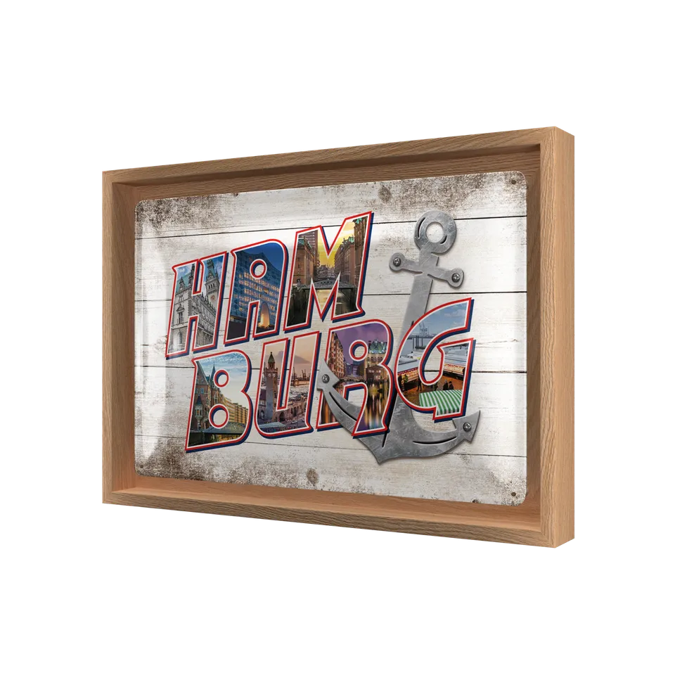 nostalgic-art-hamburg-anker-cornice-n-frame-m-24x33-5-cm image 1