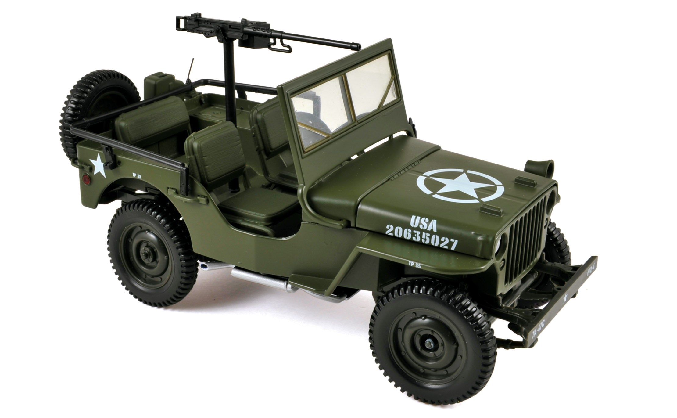 norev-jeep-1942-arm-e-militare-modellino-auto-1-18 image 1