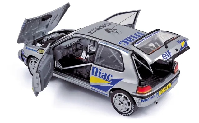 norev-renault-clio-16s-1991-rally-grasse-alpin-ragnotti-1-18 image 1