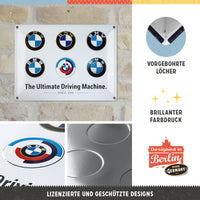 nostalgic-art-bmw-logo-evolution-targa-in-metallo-30x40-cm image 4