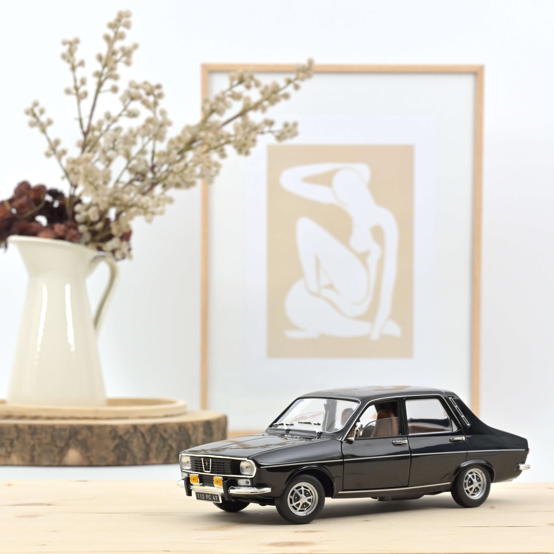 norev-renault-12-ts-1973-modellino-auto-1-18-nera-edizione-400-pz image 1