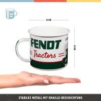 nostalgic-art-fendt-tractors-tazza-smaltata-in-acciaio-360-ml image 2