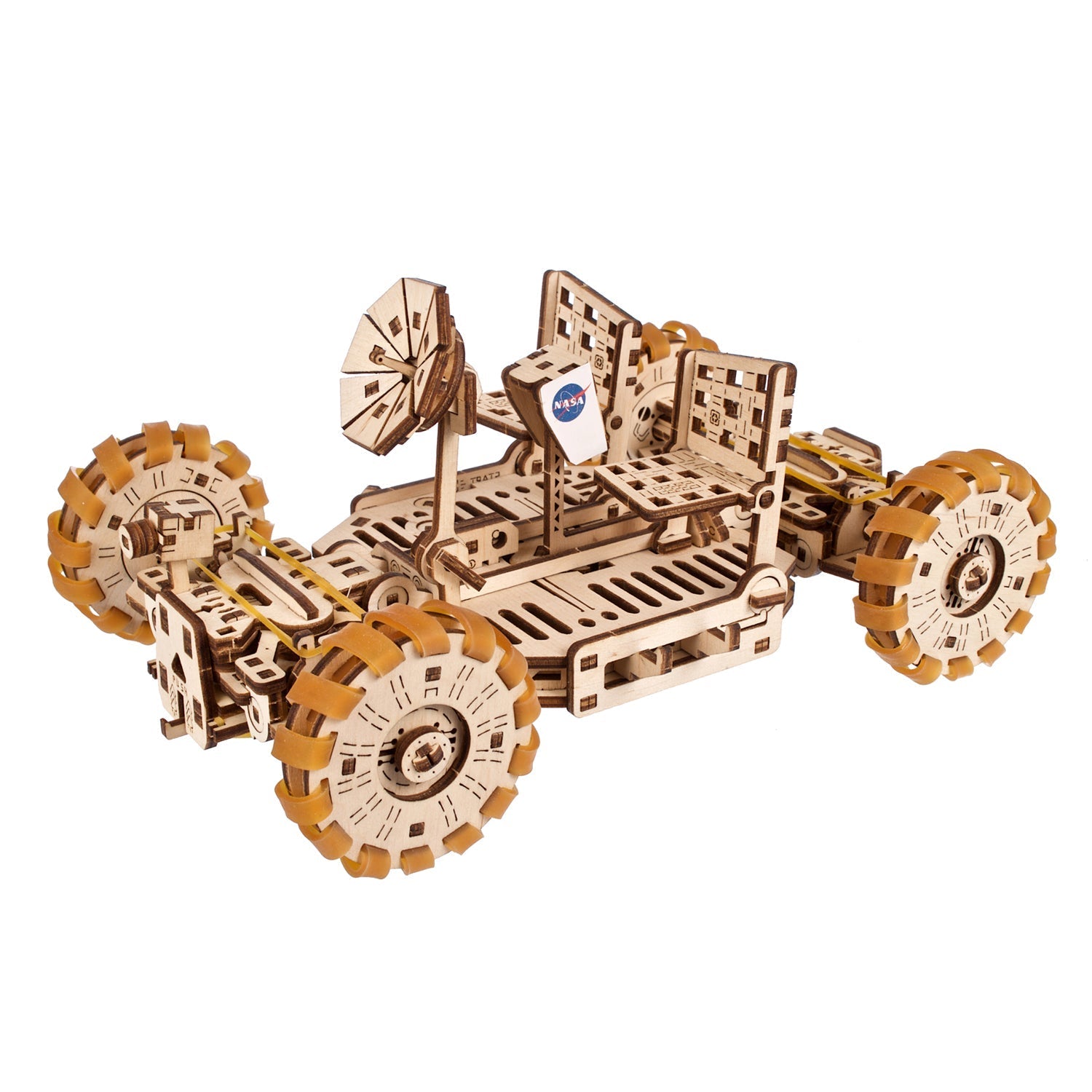 ugears-nasa-lunar-rover-rover-lunare-apollo-in-legno-da-costruire image 1