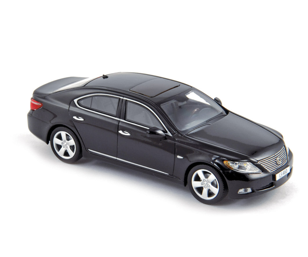 norev-lexus-ls-460-2007-modellino-auto-1-43-nero-ebano image 1