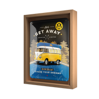 nostalgic-art-vw-bulli-let-s-get-away-night-targa-in-metallo-15x20-cm image 6