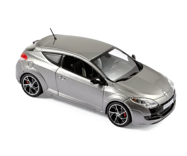 norev-renault-megane-rs-2010-platine-silver-modellino-auto-1-43 image 1