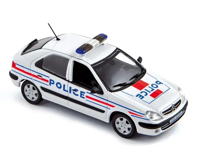 norev-citro-n-xsara-2001-police-nationale-1-43-modellino-auto-polizia image 1