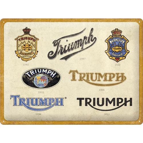 nostalgic-art-triumph-logo-evolution-targa-in-metallo-30x40-cm-2 image 1