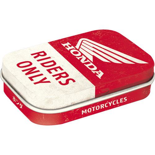 nostalgic-art-honda-mc-riders-only-scatola-tascabile-per-mentine image 1