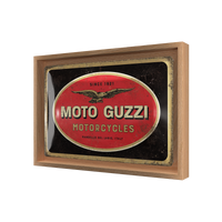 nostalgic-art-moto-guzzi-logo-motorcycles-targa-in-metallo-20x30-cm image 7