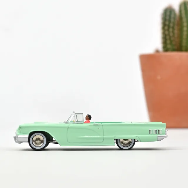 norev-ford-thunderbird-1960-adriatic-green-1-43-modellino image 1