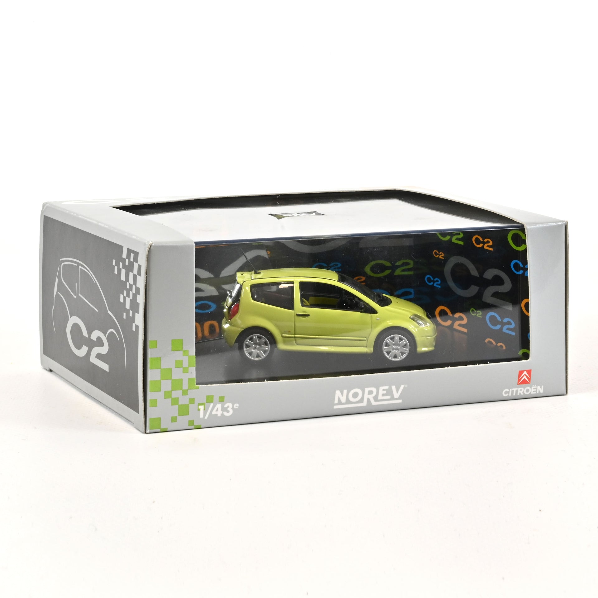 norev-citro-n-c2-2003-gialla-1-43-modellino-auto-jet-car image 1