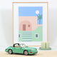 norev-porsche-911-carrera-4-targa-964-1991-modellino-auto-1-18-verde-menta-200-p image 2