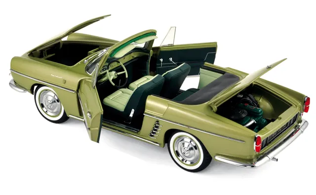 norev-renault-floride-1959-borneo-green-modellino-1-18 image 1