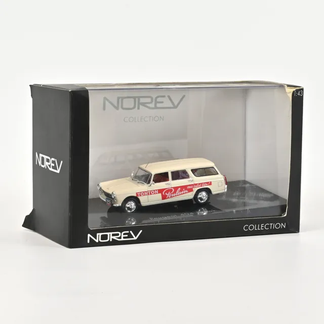 norev-peugeot-404-break-1963-tour-de-france-poulain-modellino-1-43 image 1
