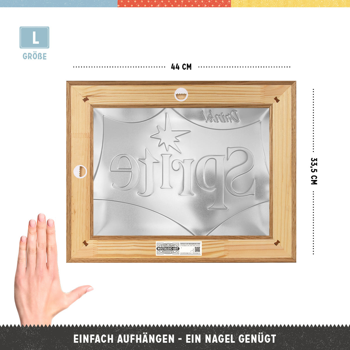 nostalgic-art-sprite-logo-special-edition-cornice-n-frame-l-33-5x44-cm image 2