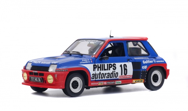 solido-renault-5-turbo-tour-de-corse-1984-b-saby-16-modellino-auto-rally-1-18 image 1