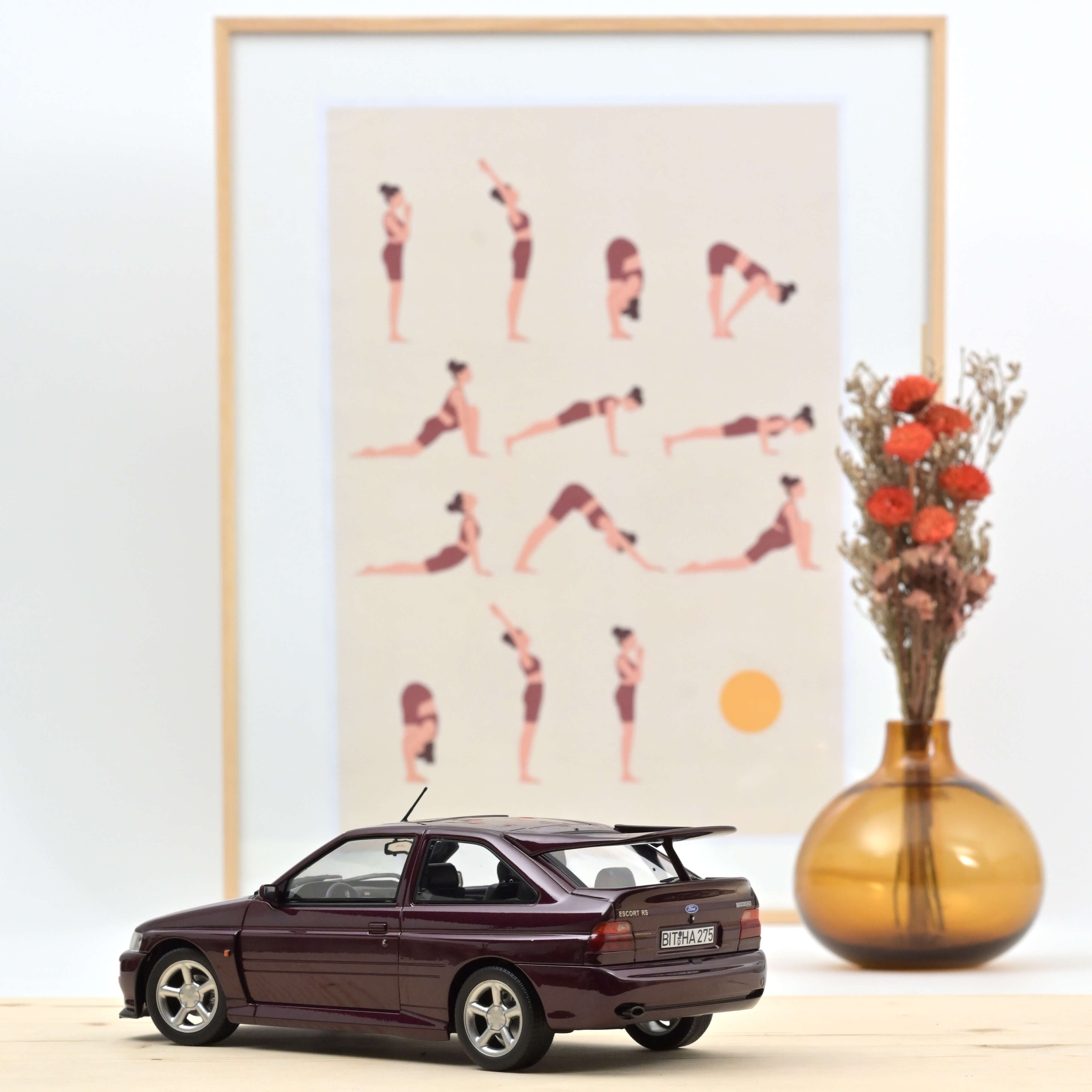 norev-ford-escort-cosworth-1992-mauve-m-tallis-modellino-auto-1-18 image 2