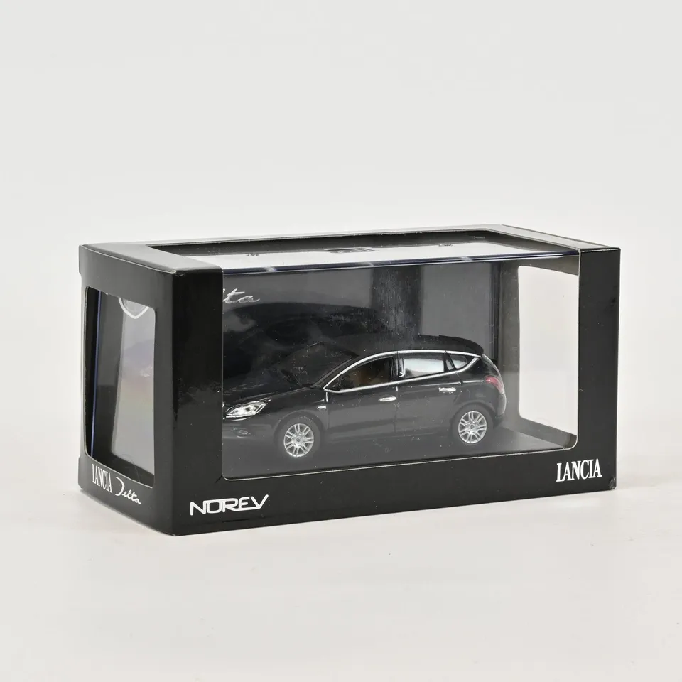 norev-lancia-delta-2008-black-modellino-auto-1-43 image 1