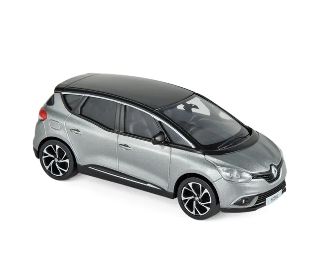 norev-renault-sc-nic-2016-grigio-cassiop-e-e-nero-1-43 image 1