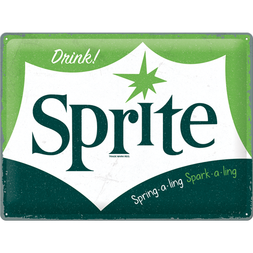 nostalgic-art-sprite-logo-special-edition-targa-in-metallo-30x40-cm image 1