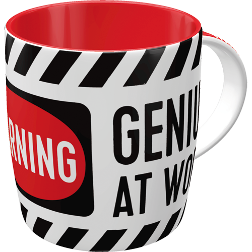nostalgic-art-genius-at-work-tazza-in-ceramica-330-ml image 8
