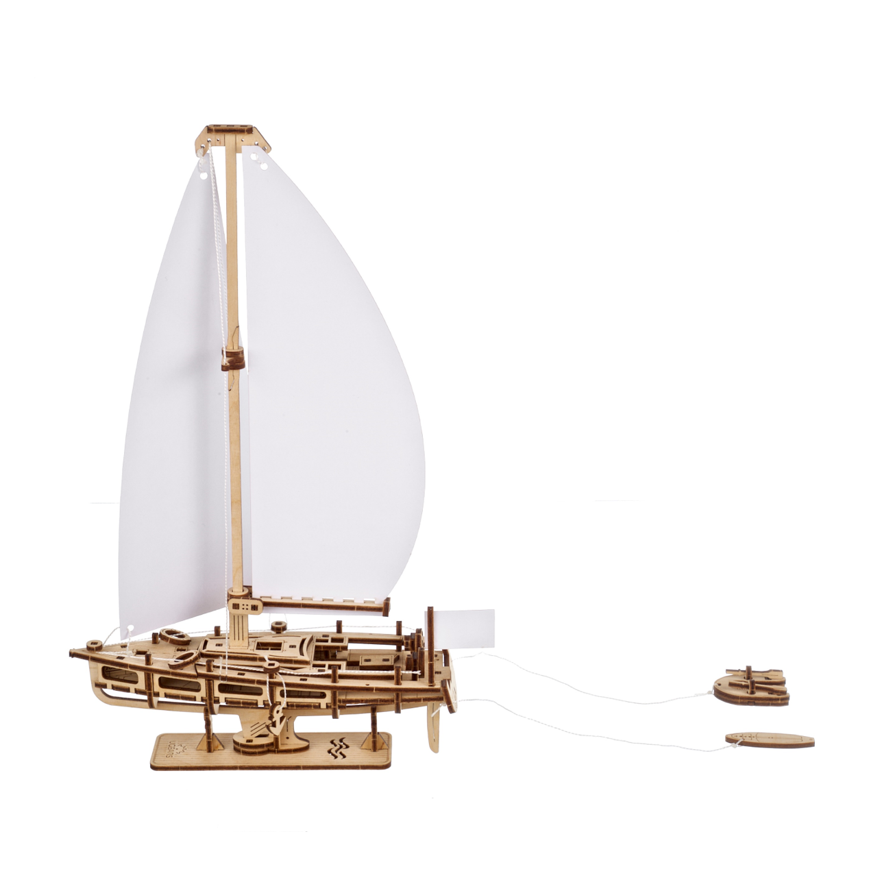 ugears-ocean-beauty-yacht-veliero-in-legno-con-vele image 2