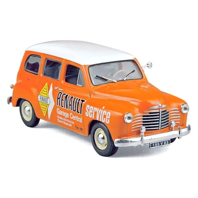 norev-renault-colorale-renault-service-1-43-modellino-furgone-d-epoca image 1