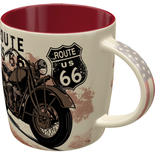 nostalgic-art-route-66-bike-map-tazza-in-ceramica-330-ml-2 image 2