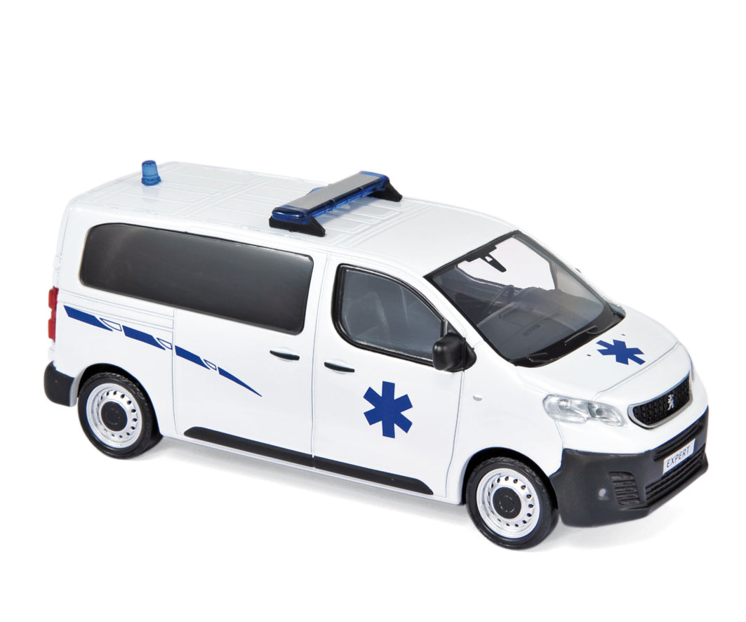 norev-peugeot-expert-2016-ambulance-modellino-1-43 image 1