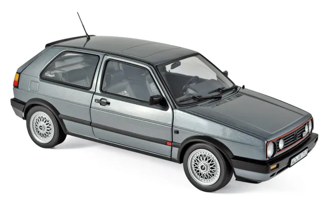 norev-volkswagen-golf-gti-1990-grigio-metallizzato-modellino-auto-1-18 image 1