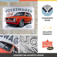 nostalgic-art-vw-golf-gti-1976-targa-in-metallo-30x40-cm-2 image 4