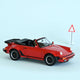 norev-porsche-911-turbo-cabriolet-1987-rossa-1-18-modellino-grande-da-collezione image 2