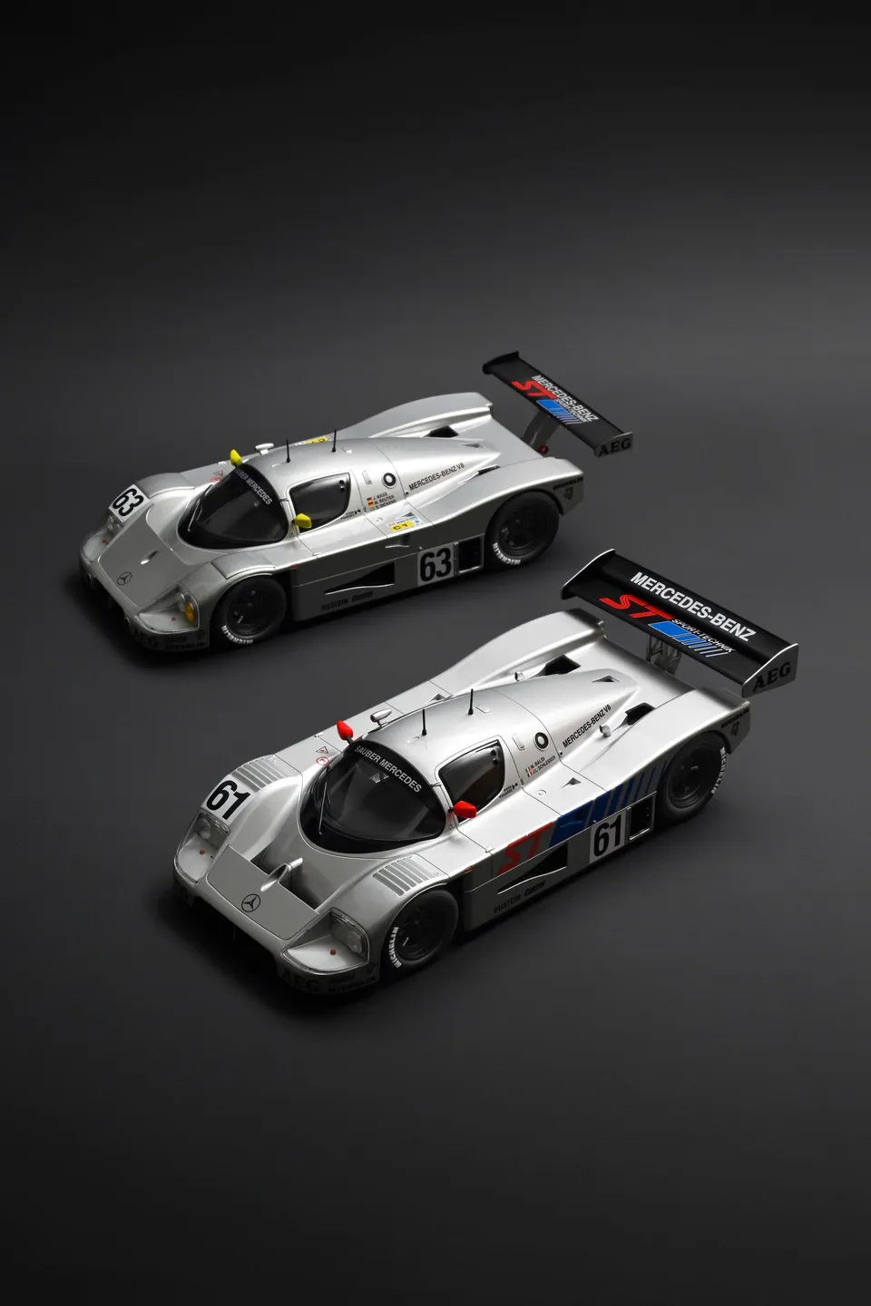 norev-sauber-mercedes-c9-1989-suzuka-winner-baldi-schlesser-modellino-auto-1-18 image 1