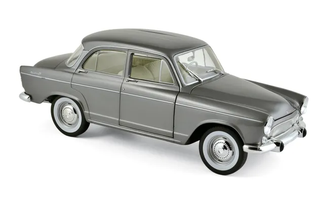 norev-simca-aronde-montlh-ry-sp-ciale-1962-modellino-auto-1-18-grigio-metallizza image 1