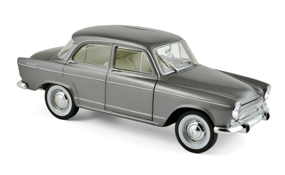 norev-simca-aronde-montlh-ry-sp-ciale-1962-modellino-auto-1-18-grigio-metallizza image 1