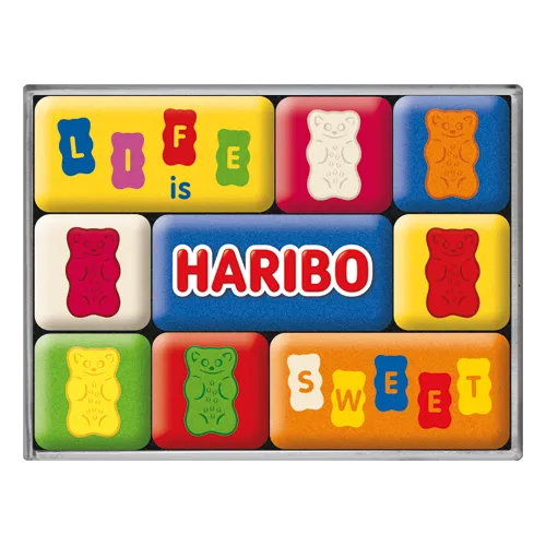 nostalgic-art-haribo-life-is-sweet-set-magneti-7x9-cm-con-box image 1