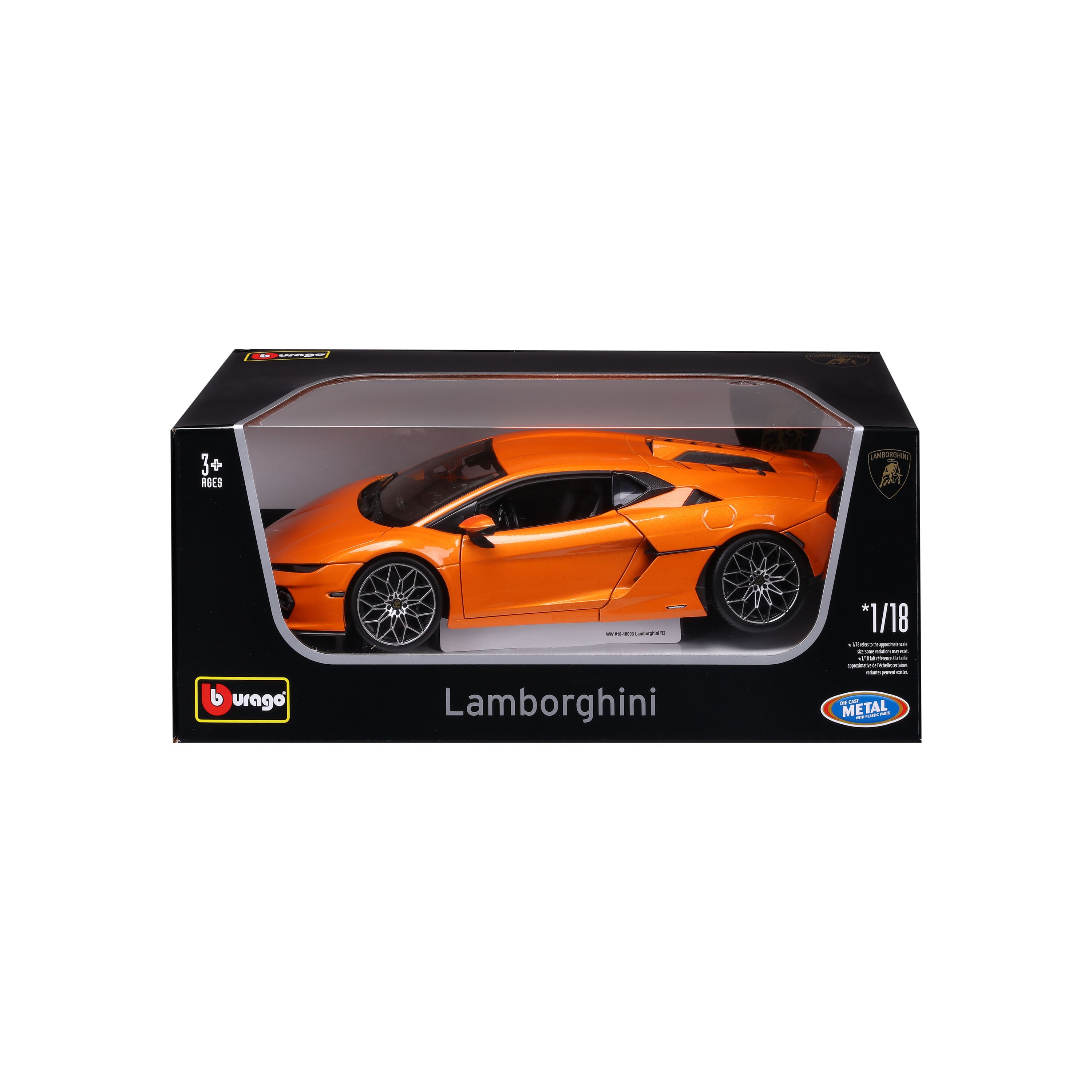 bburago-lamborghini-temerario-1-18-arancione-modellino-supercar-die-cast image 7