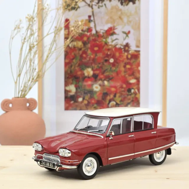 norev-citro-n-ami-6-club-1968-modellino-auto-1-18-rosso-corsaro image 1
