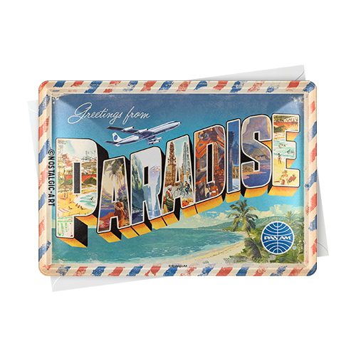 nostalgic-art-pan-am-paradise-metal-card-10x14-cm-2 image 2