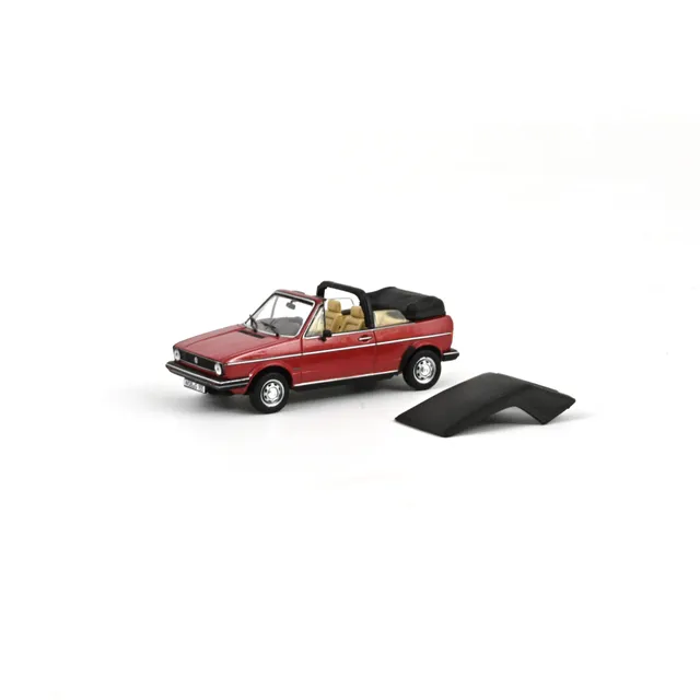 norev-vw-golf-cabriolet-1981-rosso-metallizzato-modellino-1-43 image 1