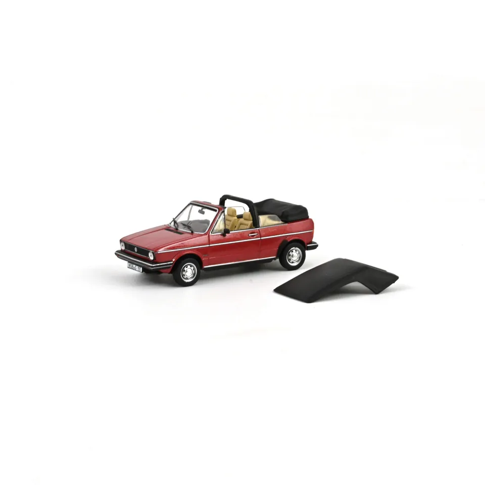 norev-vw-golf-cabriolet-1981-rosso-metallizzato-modellino-1-43 image 1