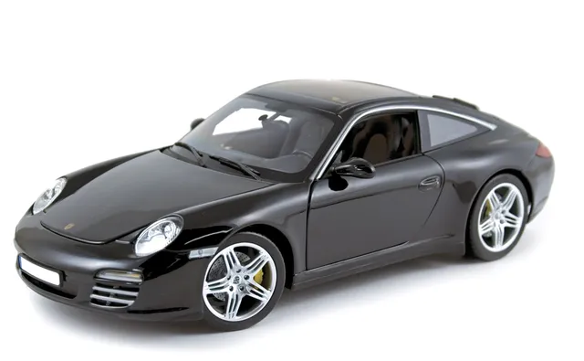 norev-porsche-911-carrera-4s-targa-nera-modellino-auto-1-18-2 image 1