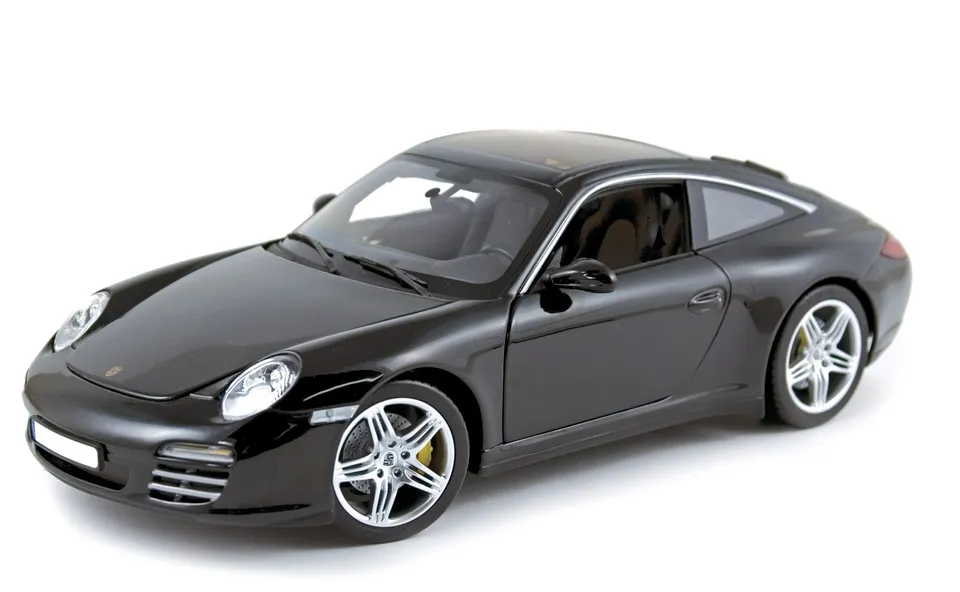 norev-porsche-911-carrera-4s-targa-nera-modellino-auto-1-18-2 image 1
