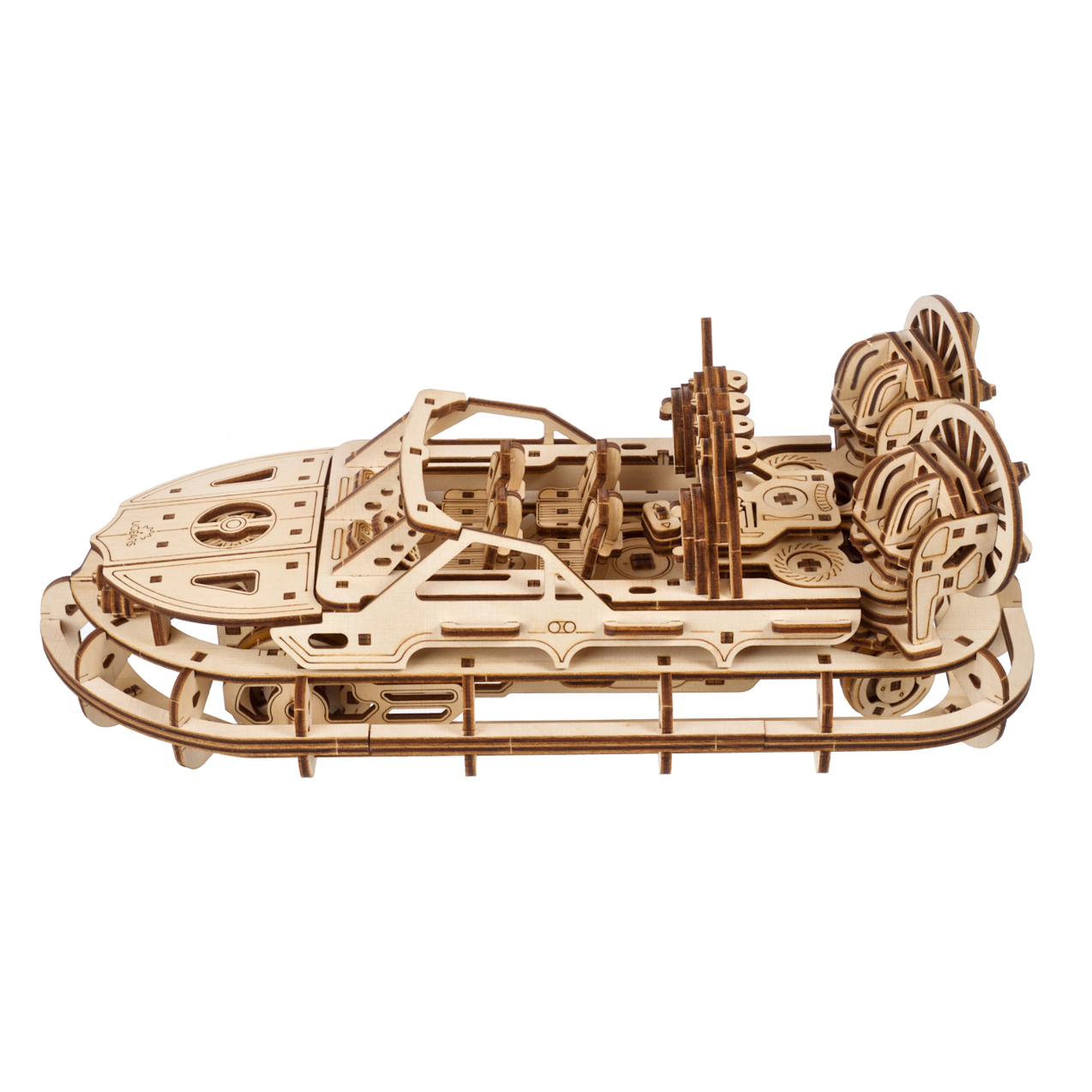ugears-rescue-hovercraft-modello-meccanico-in-legno-da-costruire image 3