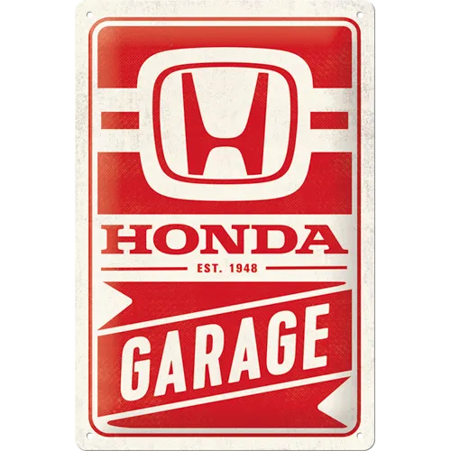 nostalgic-art-honda-am-garage-targa-in-metallo-20x30-cm-2 image 1